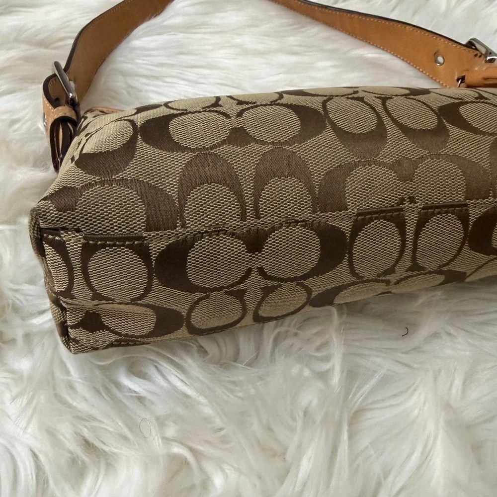 Coach Tan Leather Men's Bag